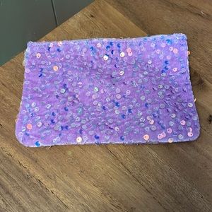 Cosmetic/ Makeup Bag with Sequins